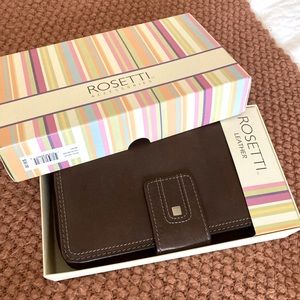 Rosetti Leather Wallet and Cardholder Set